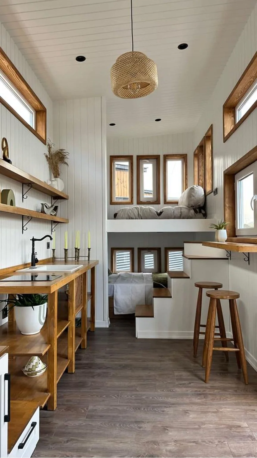 Global Investment tiny house proje ve iç mekân görseli 11