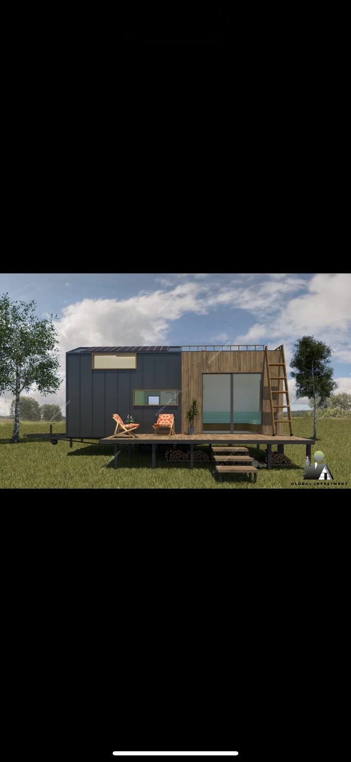 Global Investment tiny house proje ve iç mekân görseli 15